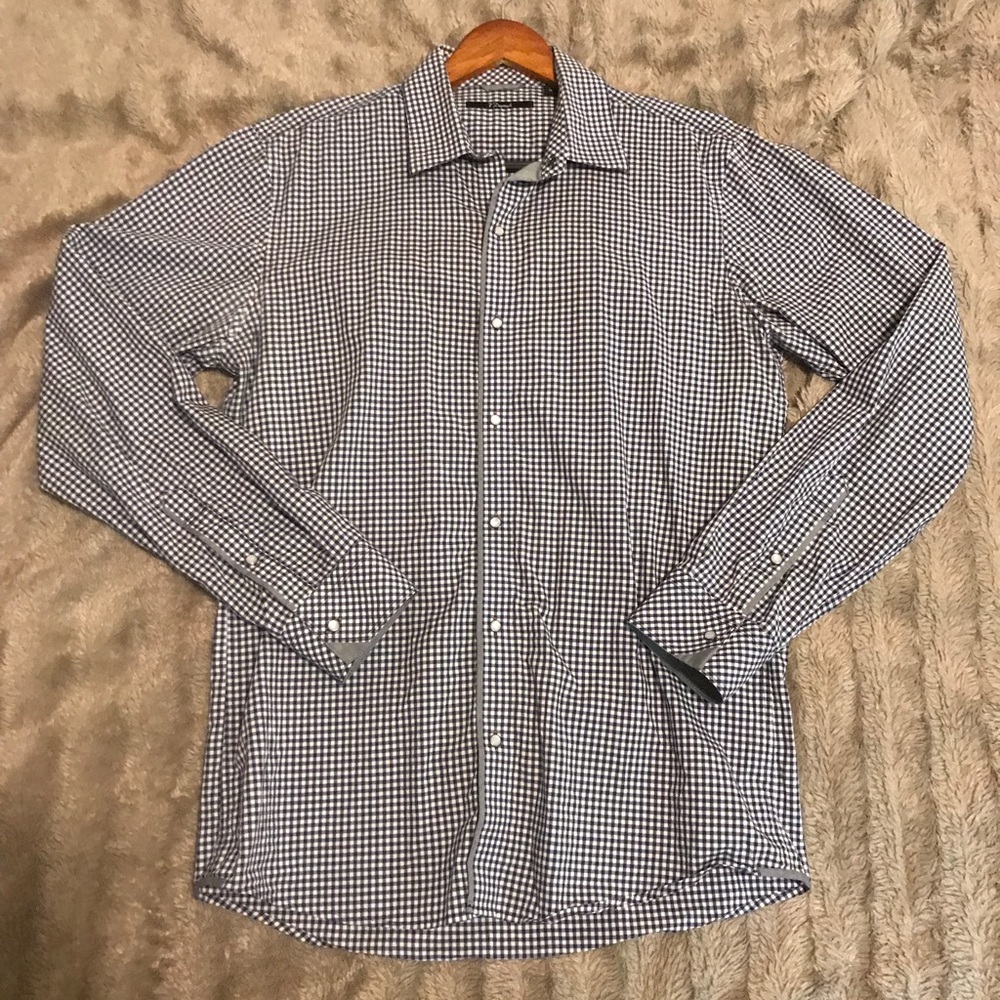 Plaid Button Down w/ Pearl Snap Buttons